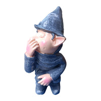 Funny Garden Dwarf Gnome Statue Naughty Miniature Statue Garden Yard Decor