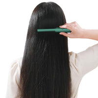 Portable Hair Straightener Comb Rechargeable Mini Hair Straightener Green