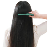 Portable Hair Straightener Comb Rechargeable Mini Hair Straightener Green