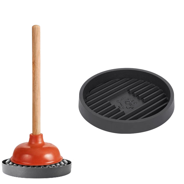 Plunger Tray  Plunger Air Drying Mat for Toilet Plunger Toilet Plunger Holder