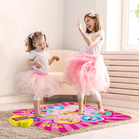 Kids Dance Mat Toy  Musical Dance Mat Adjustable Volume Dance Pad