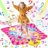 Kids Dance Mat Toy  Musical Dance Mat Adjustable Volume Dance Pad