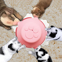 Adjustable Puppy Kitten Milk Feeder Imitate Mother Milk Nursing Bowl with 5 Nipples and Base