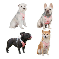 Pet Dog Harness and Leash Set Escape Proof Vest Harnesses Pink