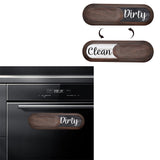 Magnetic Dirty Clean Dishwasher Sign for Kitchen Organization Style 4