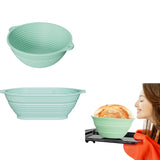 Silicone Bread Proofing Basket Foldable Dough Proofing Bowl Bread Baking Supplies