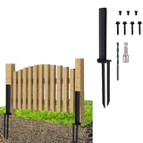 Fence Post Anchor Kit Heavy Duty Fence Post Repair Stake