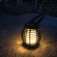 Solar Lantern Lamp Retro Hanging Landscape Light Garden Patio Decor