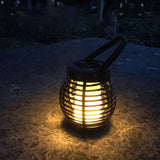 Solar Lantern Lamp Retro Hanging Landscape Light Garden Patio Decor