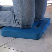 2Pcs Portable EVA Garden Kneeling Pad Protective Knee Cushion with Handle for Work Bath Yoga Blue