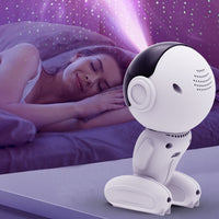 Astronaut Robot Star Galaxy Projector Starry Nebula Ceiling Projector Night Light