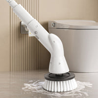 6-in-1 Electric Spin Scrubber Cordless Cleaning Brush Set for Bathroom Tub Tile Floor