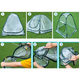 Pop Up Greenhouse Cover Clear Mini Greenhouse Tent for Small Plants