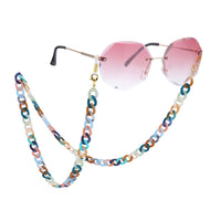 Acrylic Eyeglass Chain Sunglasses Strap Reading Glasses Neck Cord Gold