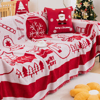 Christmas Sofa Cover Slipcover Protector for Office Home Decor Style 2