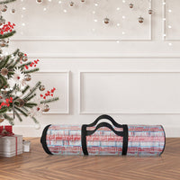 Wrapping Paper Storage Organizer Container and Wreath Packaging Bag Christmas Gift Storage Bag