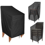 Patio Chair Cover Outdoor Garden Furniture Stackable Waterproof Storage Covers