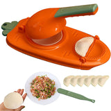 2Pcs 2 In 1 Dumpling Maker Kitchen Dumpling Baking Pastry Skin Making Tool Manual Dumpling