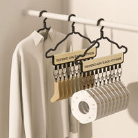 10-Clip Style Hat Hangers Organizer for Closet Hat Cap Organizer Holder Black