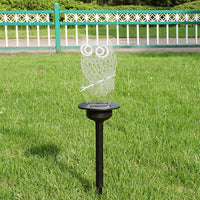 3Pcs Solar Landscape Light Transparent Acrylic Outdoor Garden Lawn Pathway Decor Style 2