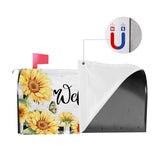 Sunflower Mailbox Cover Magnetic Welcome Mailbox Cover Outdoor Garden Decor