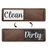 Magnetic Dirty Clean Dishwasher Sign for Kitchen Organization Style 2