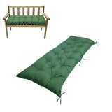 Outdoor Chair Seat Pads Bench Pads Garden Long Chair Seat Pads Green