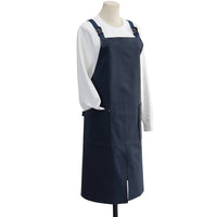 Kitchen Apron with Pockets Chef Apron Adjustable Aprons for Crafting Drawing Navy