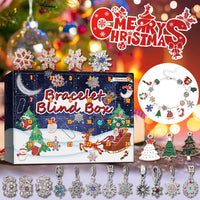 24 Days Christmas Advent Calendar DIY Bracelet Jewelry Making Kit