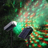 Solar RGB Landscape Lamp Angle Adjustable Garden Decorative Light