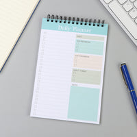 35 Sheets To Do List Notepad Undated Daily Planner Notebook Memo Note Light Green