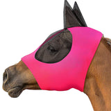 Horse Face Cover Horse Fly Mask Equine Mask Veil Red