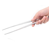 30cm Kitchen Tweezer Tong Stainless Steel BBQ Food Tong