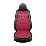 Summer Cooling Car Seat Cushion Breathable Car Seat Mat Universal Seat Protector Red