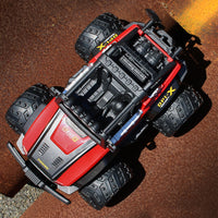 Kids RC Cars Remote Control Toys Car 2.4 GHz LED Light Off Road Car Red