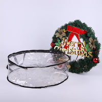 Wrapping Paper Storage Organizer Container and Wreath Packaging Bag Christmas Gift Storage Bag