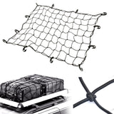 180x120cm Roof Cargo Net Mesh Organizer Truck Bungee Cord Net with  Plastic Hook