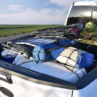 180x120cm Roof Cargo Net Mesh Organizer Truck Bungee Cord Net with  Plastic Hook