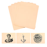 5Pcs Silicone Blank Tattoo Practice Skin Double Sides Practice Skins Tattoo Skins Tattoo Supplies