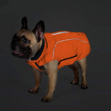 Reflective Winter Pet Dog Coat Puppy Vest Dog Jacket Pets Clothes Orange