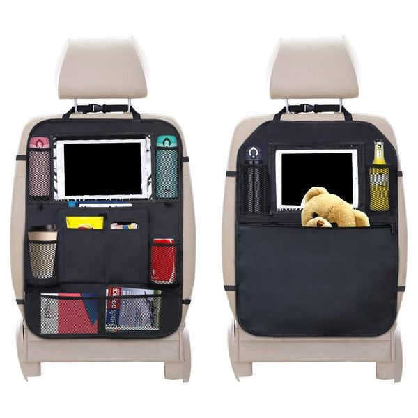 2Pcs Car Back Seat Organiser Multi Pocket Car Backseat Storage Bag Car Seat Back Pocket