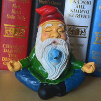 Garden Gnome Statue Outdoor Resin Zen Statue Garden Home Art Decor