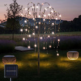 LED Solar Willow Tree Lights Outdoor Garden Decorative Light Warm White