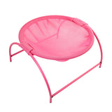 Detachable Cat Hammock Mesh Pet Sleeping Bed Free-Standing Elevated Pet Bed Hanging Nest Pink