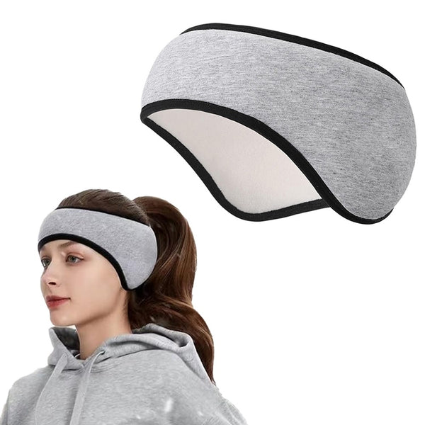 Blackout Eye Mask with Ear Muffs Sleeping Aids Relaxing Noise Cancellation Grey