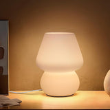 Glass Mushroom Bedside Table Lamps for Bedroom Living Room Style 3