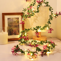 Christmas String Light Fairy LED Light Garland Lights for Indoor Outdoor Wedding Patio Christmas Decoration Pink