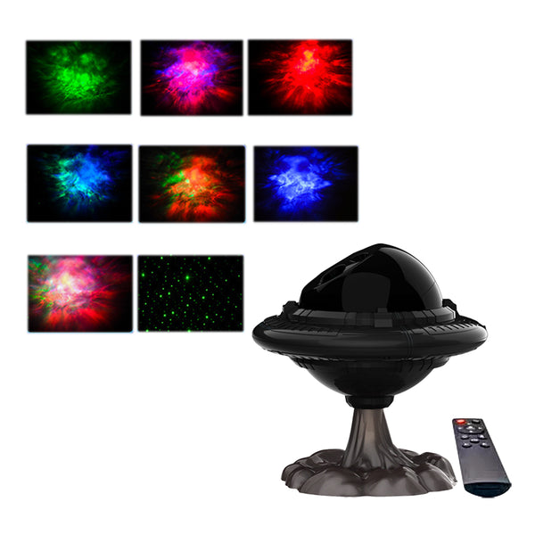 UFO Star Projector Night Light Galaxy Starry Nebula Projection Light