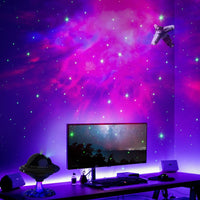 UFO Star Projector Night Light Galaxy Starry Nebula Projection Light