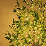 120cm 6-branch 180LED Artificial Olive Tree LED Fairy Light Christmas Wedding Holiday Home Decor